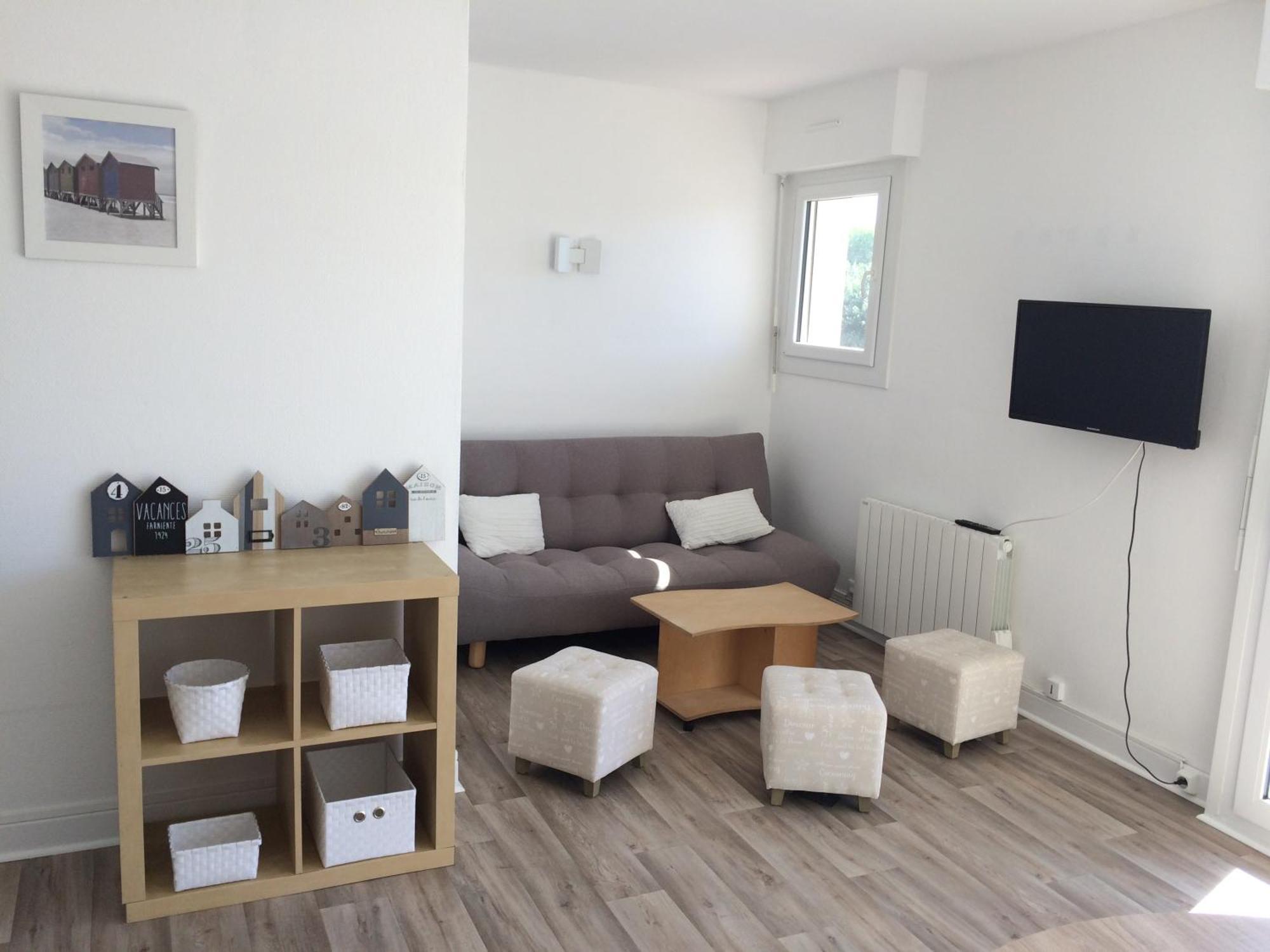 Stella Appart 2 Chambres A 100 Ml De La Plage Wifi Fibre Luaran gambar